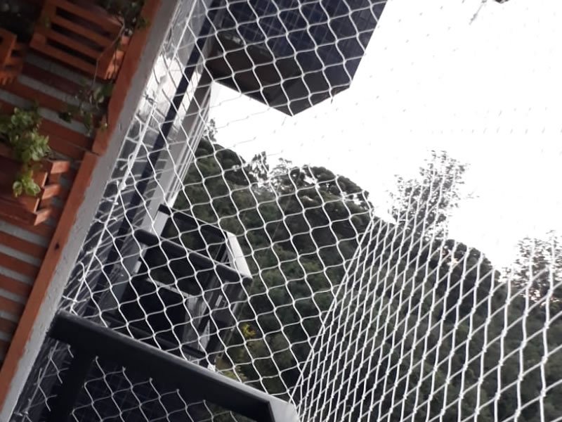 Instalação de rede de proteção em Balneário Camboriú